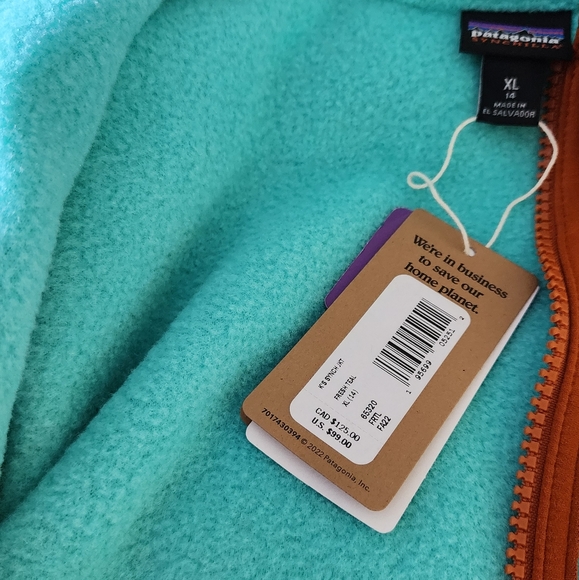 Patagonia Kids' Synchilla Jacket XL (NWT) - Picture 4 of 7